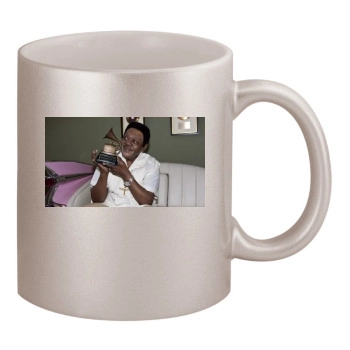 Fats Domino 11oz Metallic Silver Mug