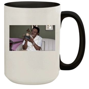 Fats Domino 15oz Colored Inner & Handle Mug