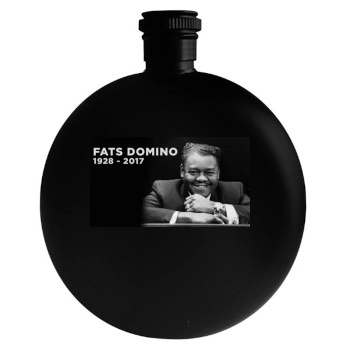 Fats Domino Round Flask