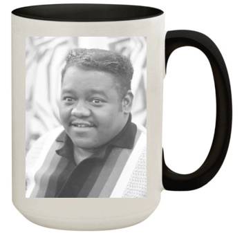 Fats Domino 15oz Colored Inner & Handle Mug