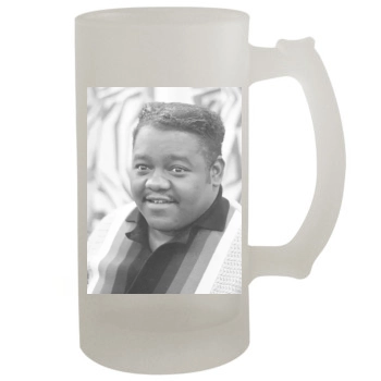 Fats Domino 16oz Frosted Beer Stein