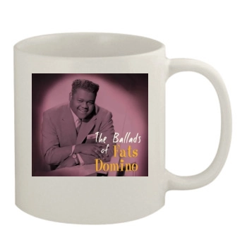 Fats Domino 11oz White Mug