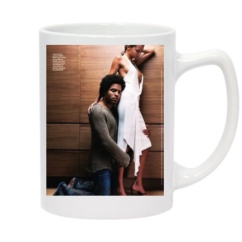 Adriana Lima 14oz White Statesman Mug