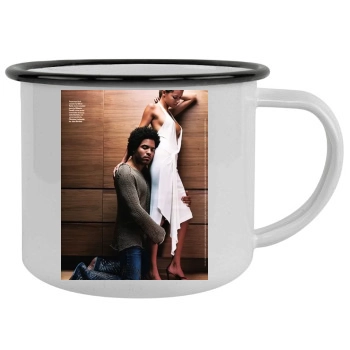 Adriana Lima Camping Mug