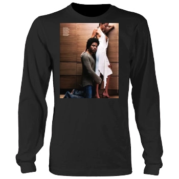 Adriana Lima Men's Heavy Long Sleeve TShirt