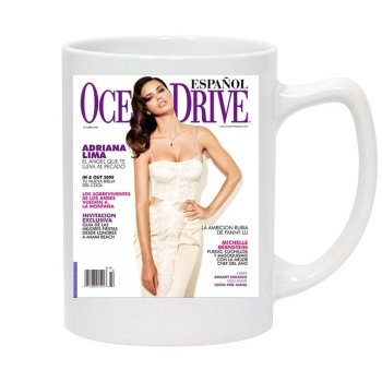 Adriana Lima 14oz White Statesman Mug