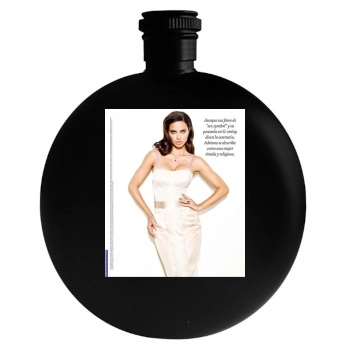 Adriana Lima Round Flask