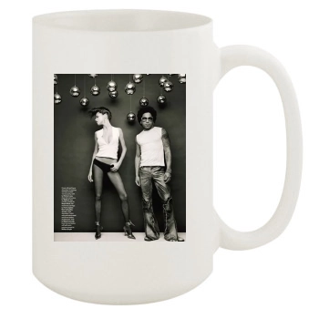 Adriana Lima 15oz White Mug