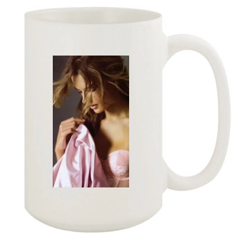 Alessandra Ambrosio 15oz White Mug