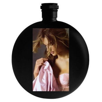 Alessandra Ambrosio Round Flask