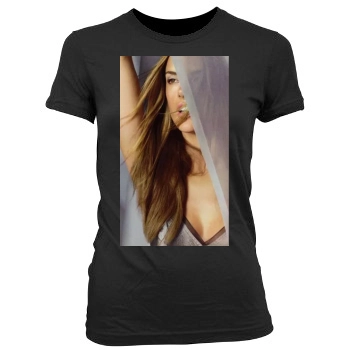 Alessandra Ambrosio Women's Junior Cut Crewneck T-Shirt