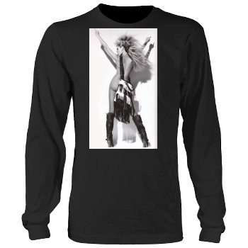 Heidi Klum Men's Heavy Long Sleeve TShirt