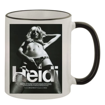 Heidi Klum 11oz Colored Rim & Handle Mug