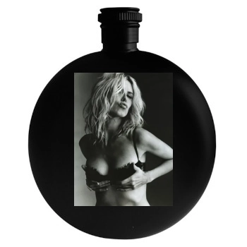 Heidi Klum Round Flask