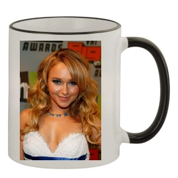 Hayden Panettiere 11oz Colored Rim & Handle Mug