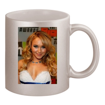 Hayden Panettiere 11oz Metallic Silver Mug