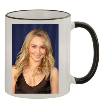 Hayden Panettiere 11oz Colored Rim & Handle Mug