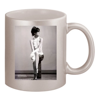 Sarah Wayne Callies 11oz Metallic Silver Mug