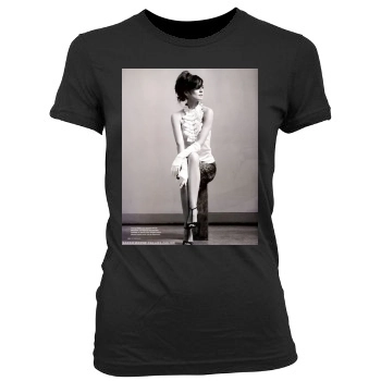 Sarah Wayne Callies Women's Junior Cut Crewneck T-Shirt