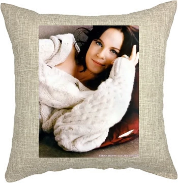 Sarah Wayne Callies Pillow