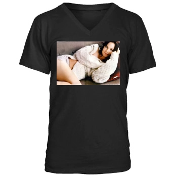 Sarah Wayne Callies Men's V-Neck T-Shirt