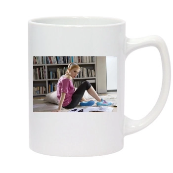 Scarlett Johansson 14oz White Statesman Mug