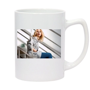 Scarlett Johansson 14oz White Statesman Mug