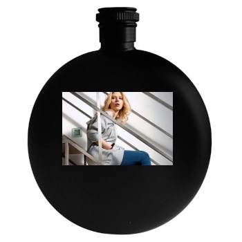 Scarlett Johansson Round Flask