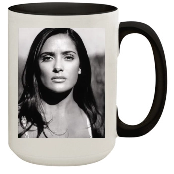 Salma Hayek 15oz Colored Inner & Handle Mug