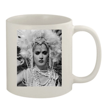 Salma Hayek 11oz White Mug