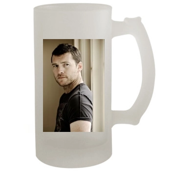 Sam Worthington 16oz Frosted Beer Stein