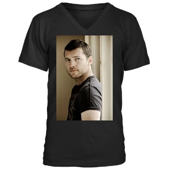 Sam Worthington Men's V-Neck T-Shirt