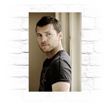 Sam Worthington Metal Wall Art