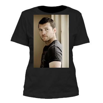 Sam Worthington Women's Cut T-Shirt