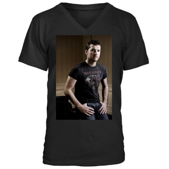 Sam Worthington Men's V-Neck T-Shirt