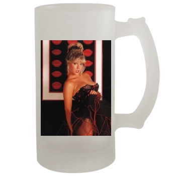 Samantha Fox 16oz Frosted Beer Stein