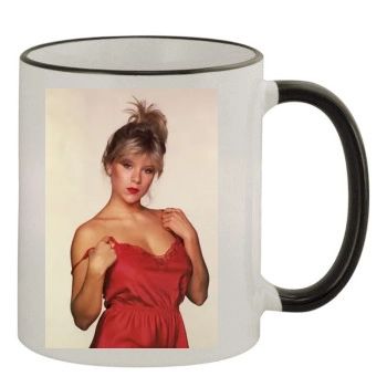 Samantha Fox 11oz Colored Rim & Handle Mug