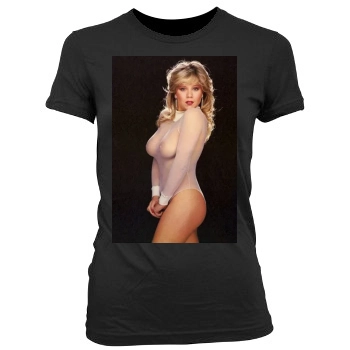 Samantha Fox Women's Junior Cut Crewneck T-Shirt