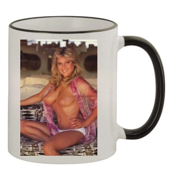 Samantha Fox 11oz Colored Rim & Handle Mug