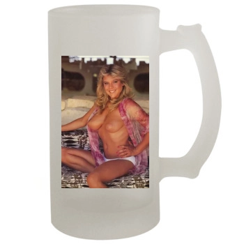 Samantha Fox 16oz Frosted Beer Stein