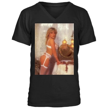 Samantha Fox Men's V-Neck T-Shirt