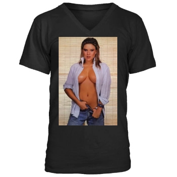 Samantha Fox Men's V-Neck T-Shirt