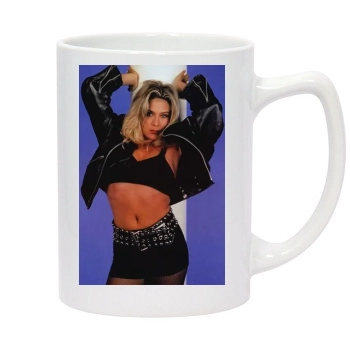 Samantha Fox 14oz White Statesman Mug