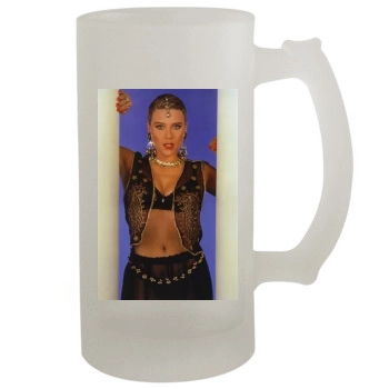 Samantha Fox 16oz Frosted Beer Stein