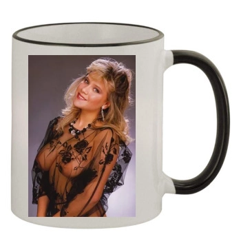 Samantha Fox 11oz Colored Rim & Handle Mug