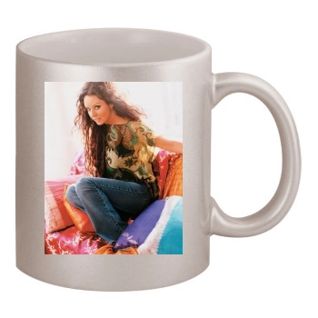 Sarah Brightman 11oz Metallic Silver Mug