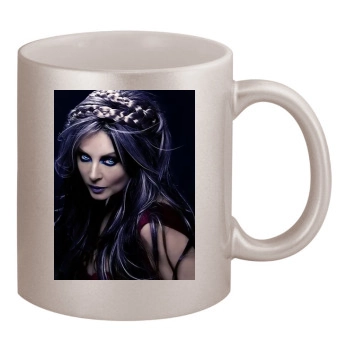 Sarah Brightman 11oz Metallic Silver Mug