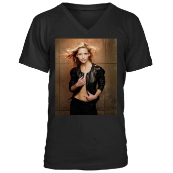 Sarah Michelle Gellar Men's V-Neck T-Shirt