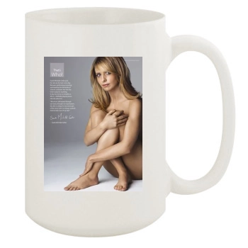 Sarah Michelle Gellar 15oz White Mug