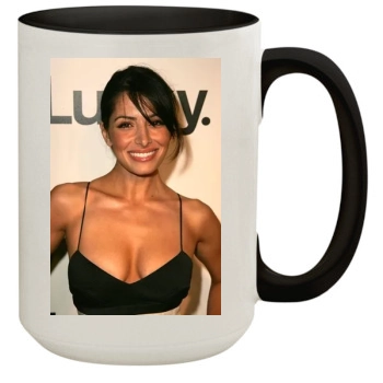 Sarah Shahi 15oz Colored Inner & Handle Mug